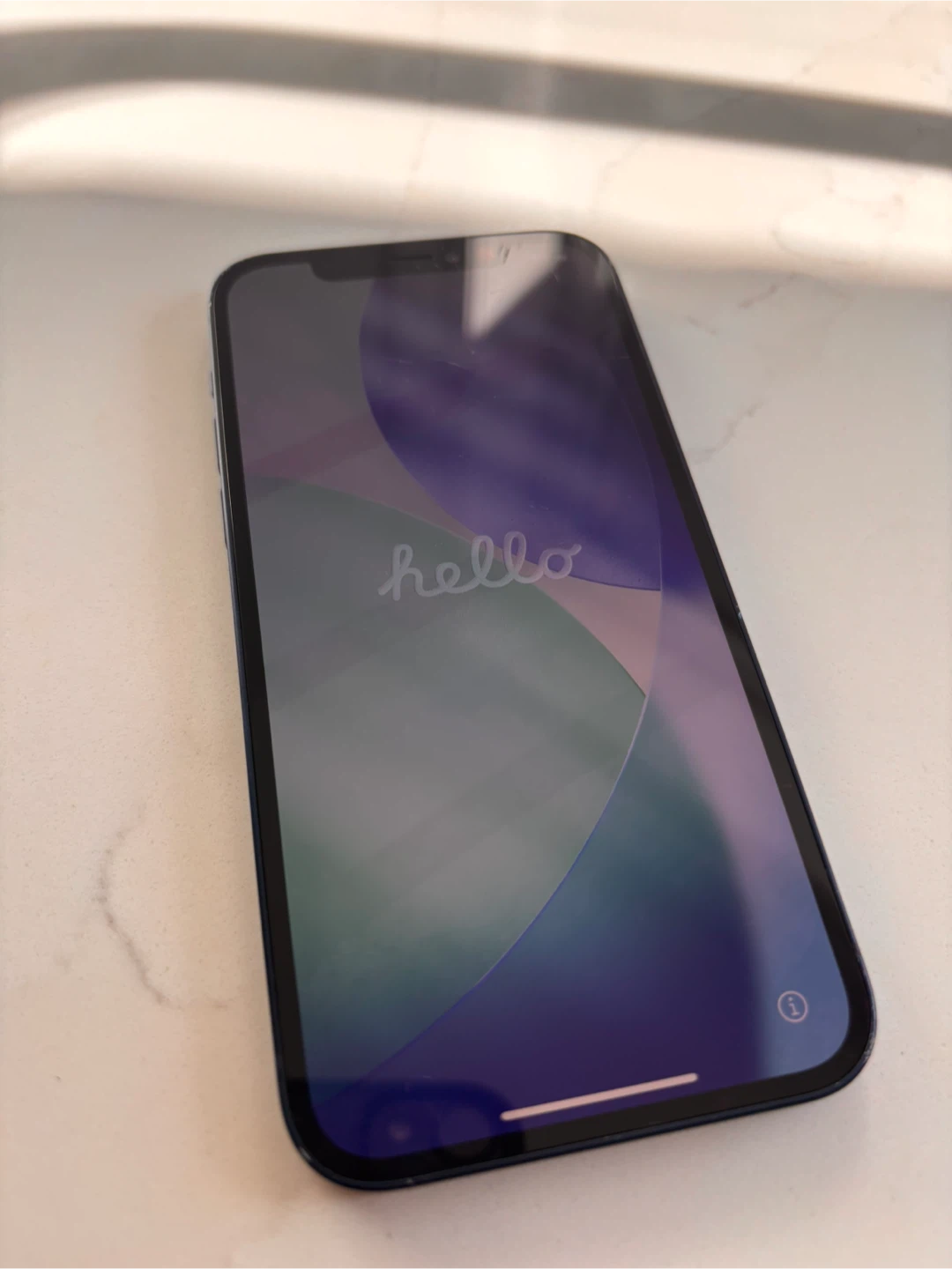 iPhone 12 128GB - purple/blue