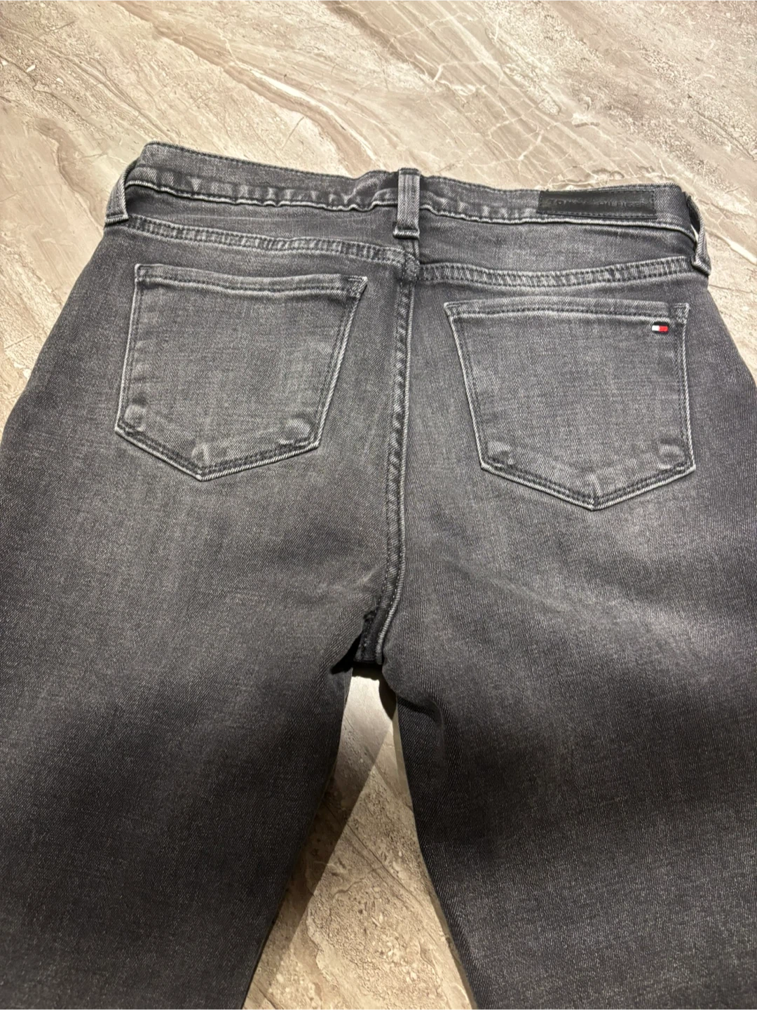 Women’s Tommy Hilfiger Heritage Como Skinny Jeans - Grey, Size 2 - photo 3