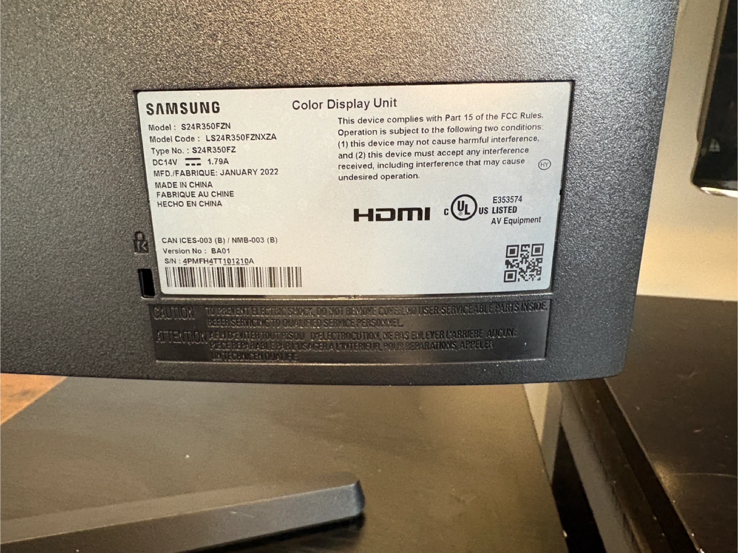 Samsung Monitor - Great Condition - photo 2