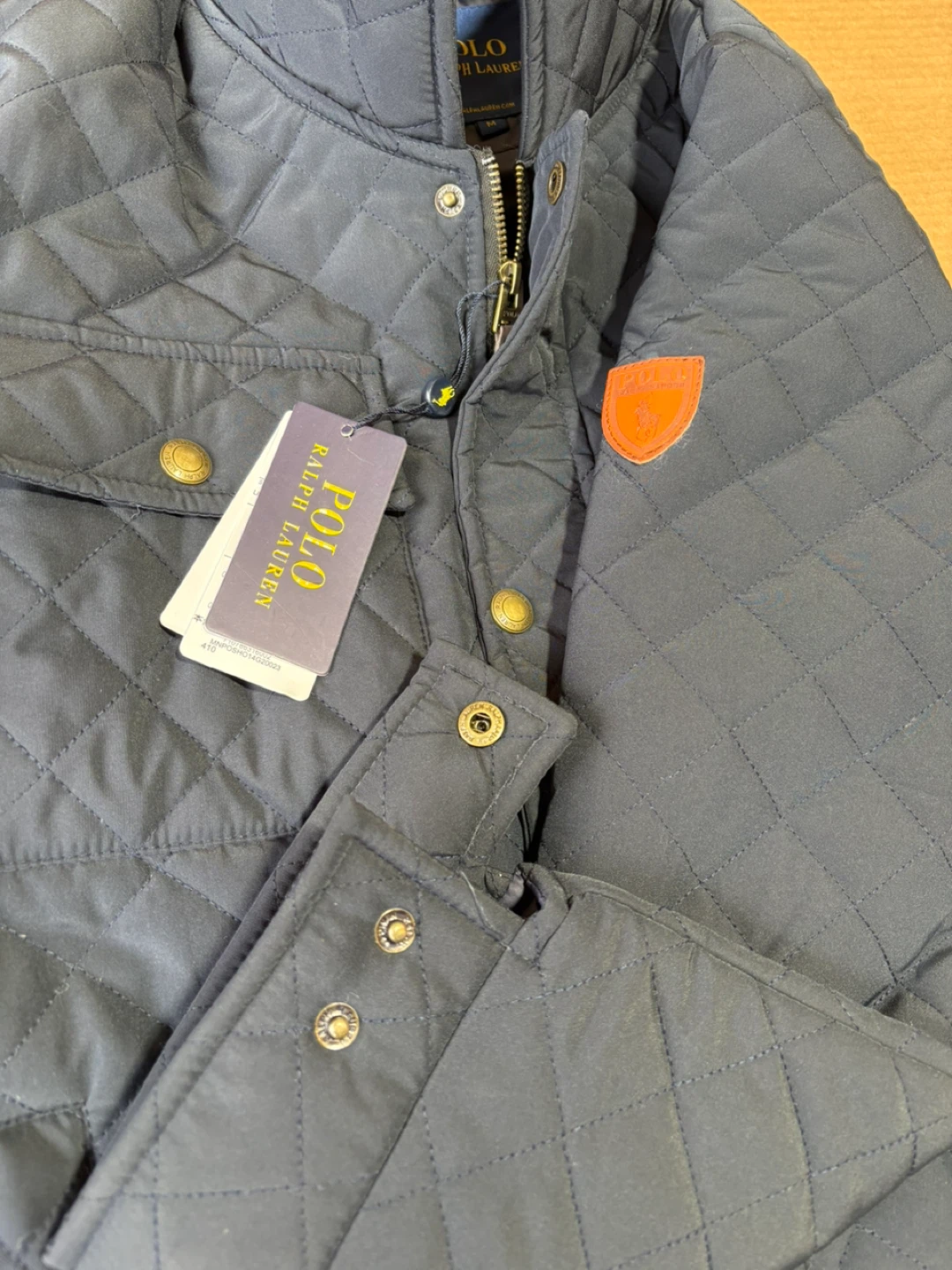 Polo Ralph Lauren Quilted Jacket - Navy Blue - photo 3