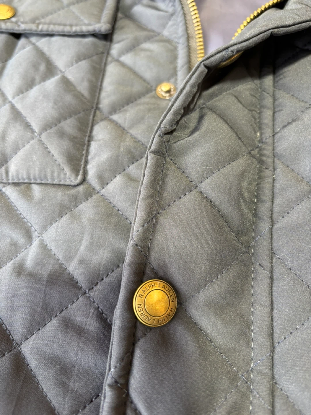Polo Ralph Lauren Quilted Jacket - Navy Blue - photo 2