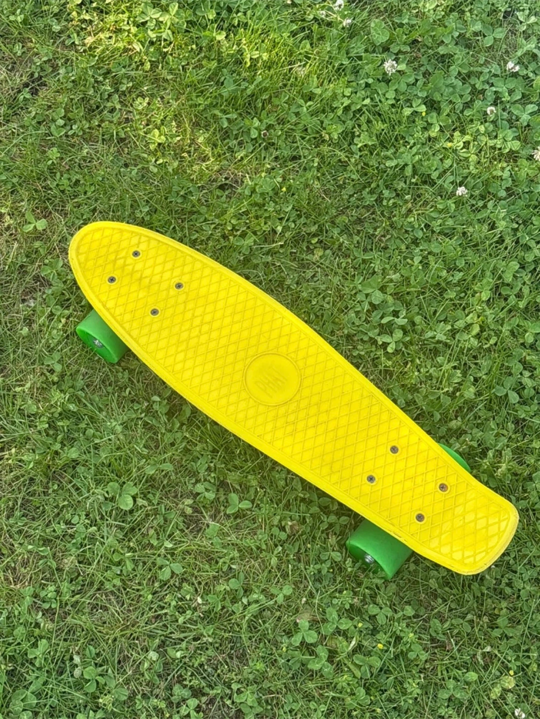 Yellow Penny Board Skateboard