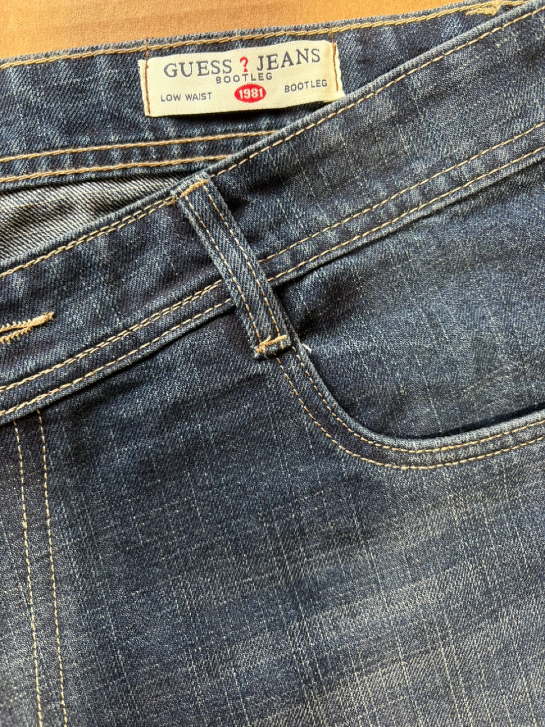 Guess Jeans Bootcut Low Waist Denim Pants - photo 5