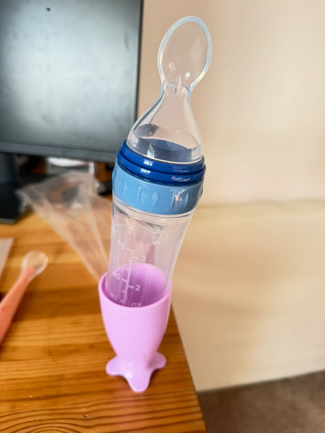 PandaEar Baby Food Feeder Syringe - photo 3