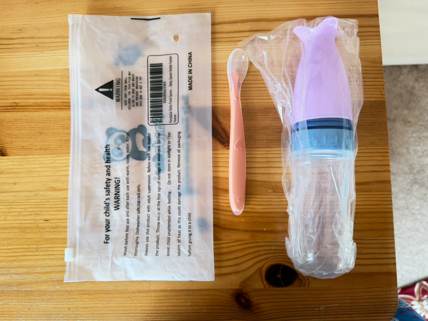 PandaEar Baby Food Feeder Syringe