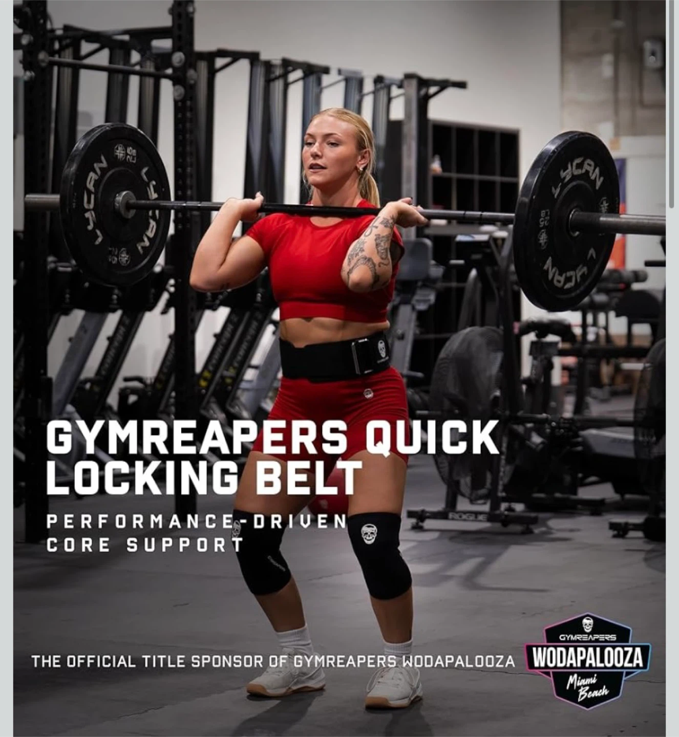 New Gymreapers Quick Locking Weightlifting Belt XS - photo 2