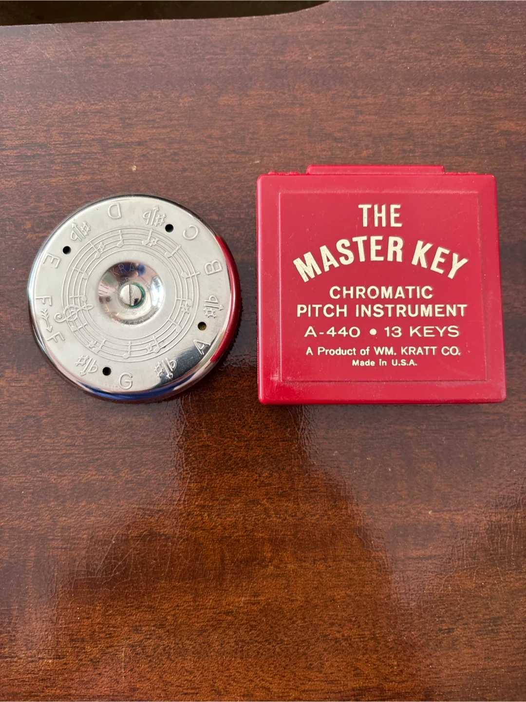 The Master Key Chromatic Pitch Instrument