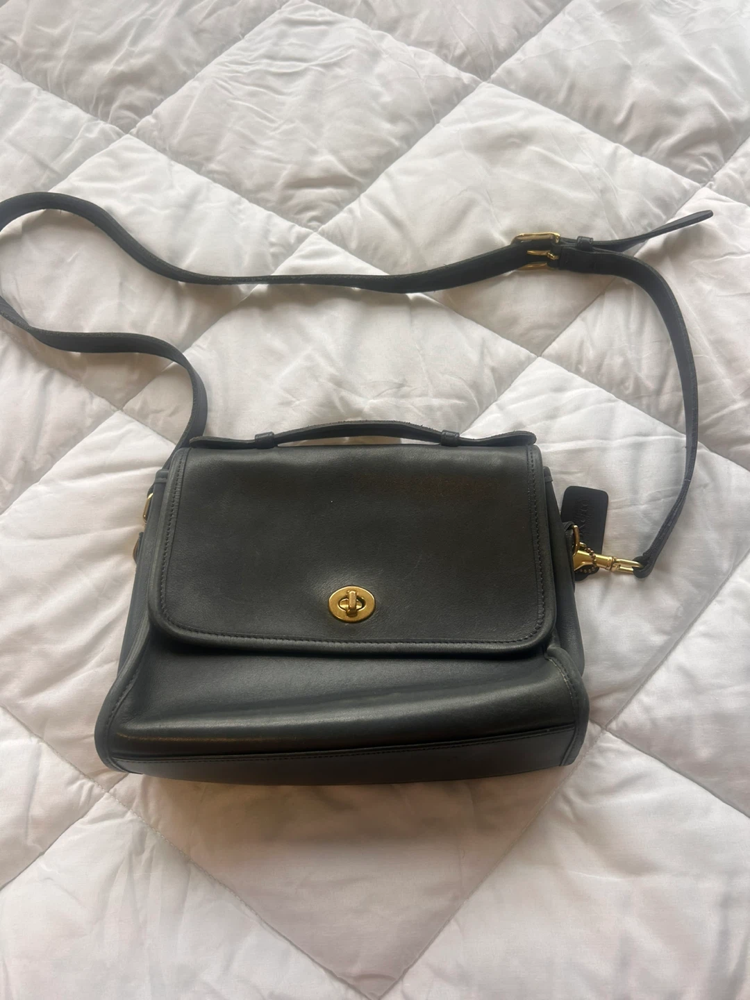 Coach Leather Shoulder Bag