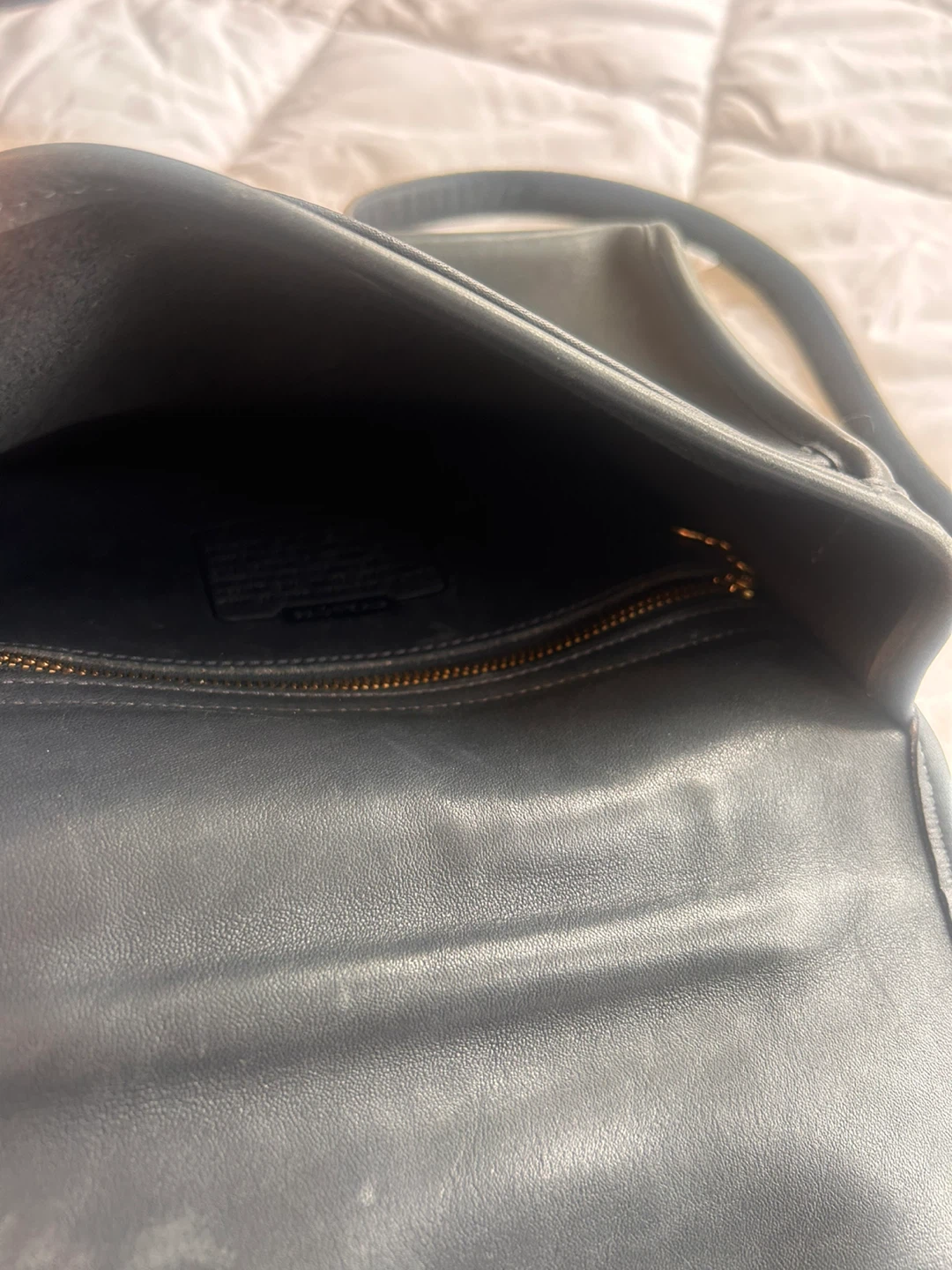 Coach Leather Shoulder Bag - photo 4