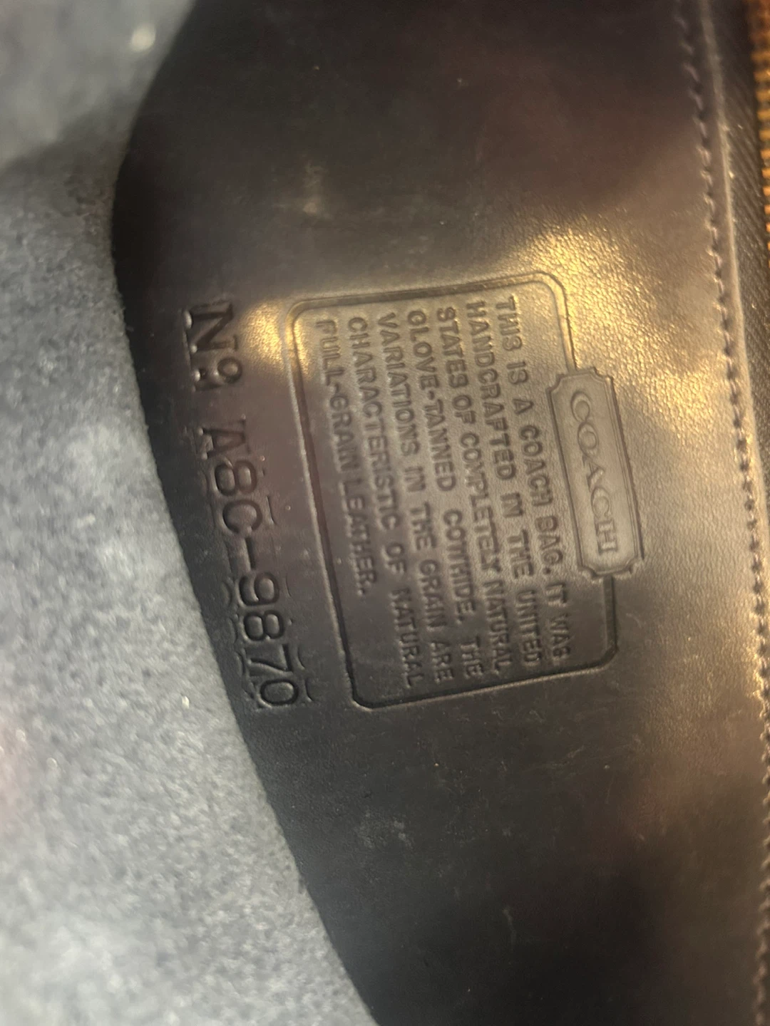 Coach Leather Shoulder Bag - photo 5