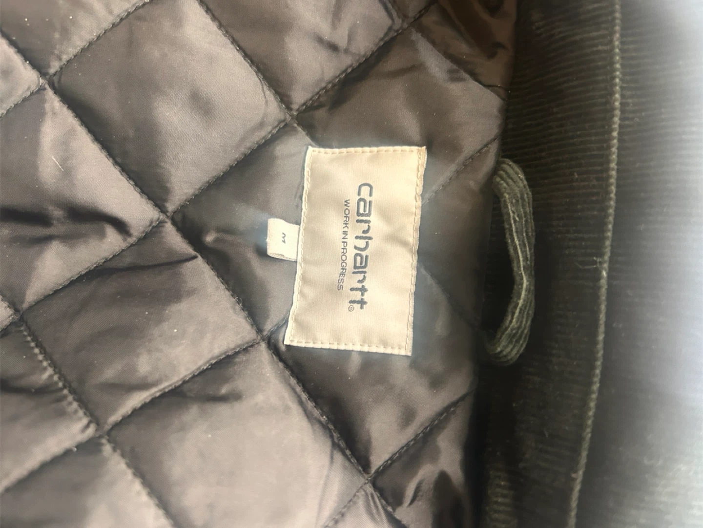 Carhartt Work In Progress Corduroy Bomber Jacket - Size M - photo 4