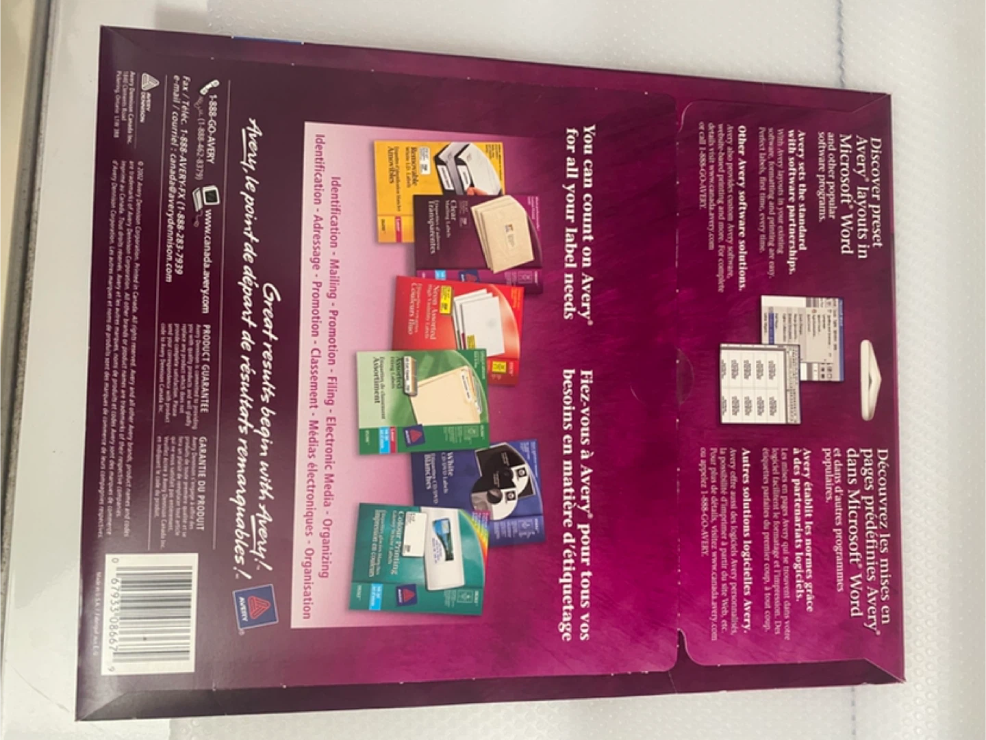 Avery Clear Mailing Labels 80 Labels - photo 2