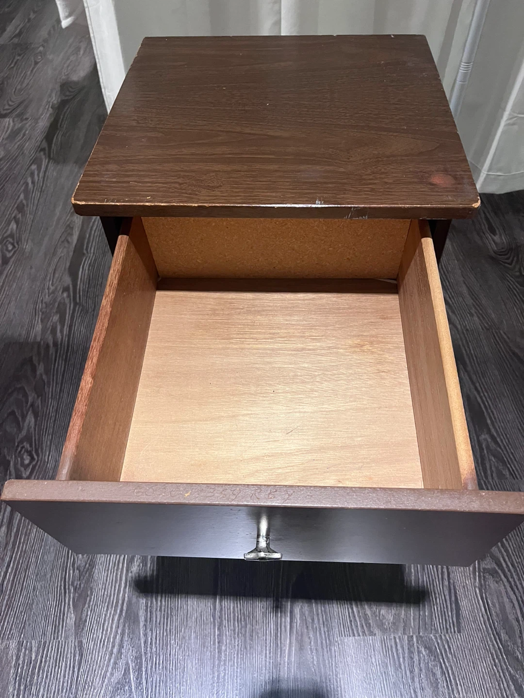 Nightstand with Drawer - photo 3