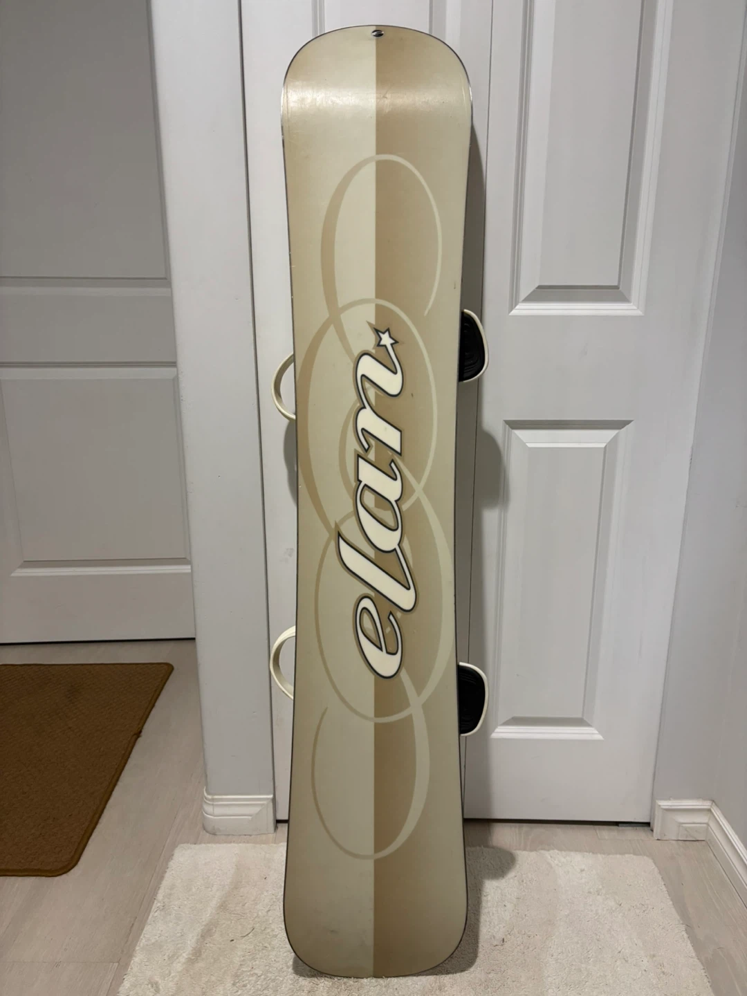 Elan Snowboard with Burton Bindings