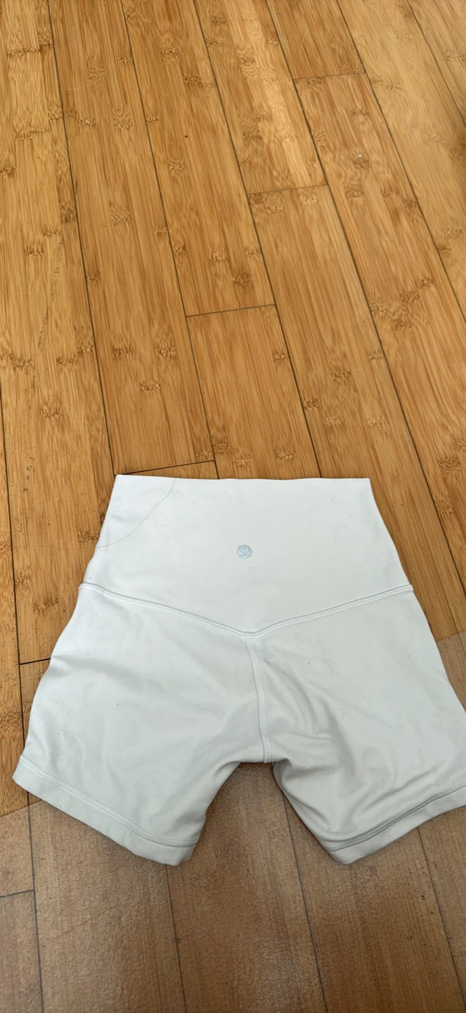 Lululemon Align High-Rise Shorts - White