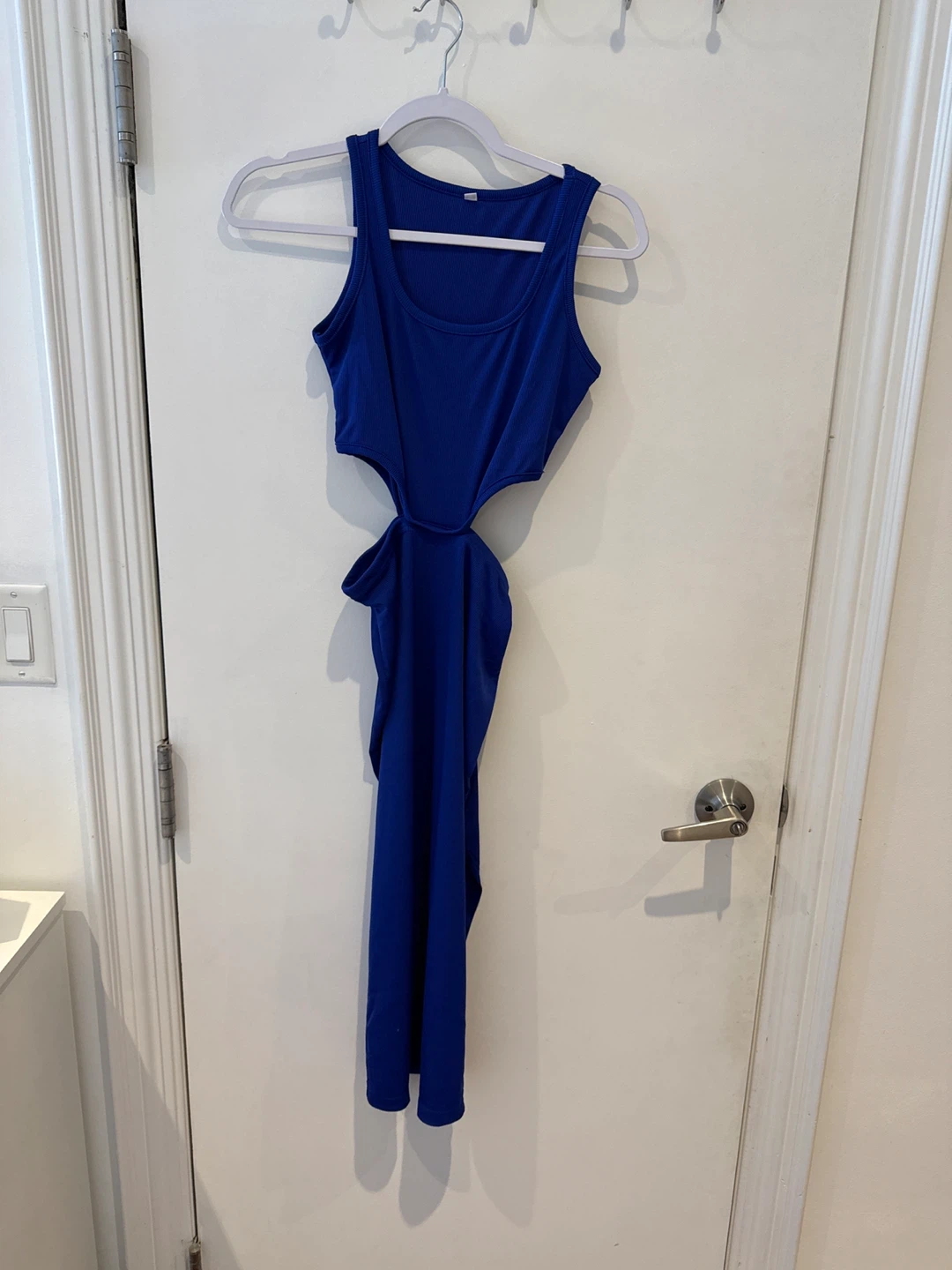 Blue Cutout Maxi Dress - photo 2
