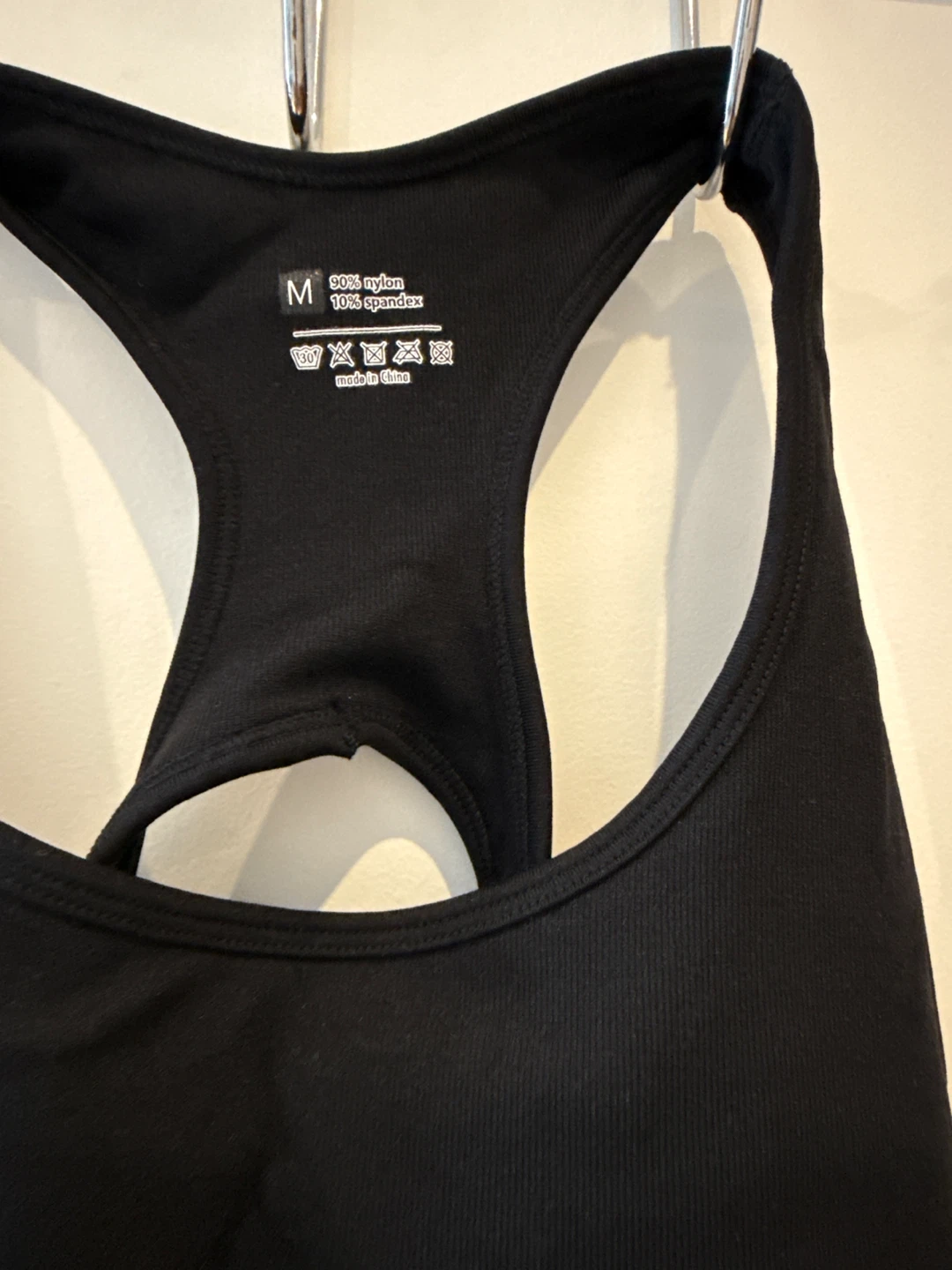 Black Athletic Bodysuit - Size M - photo 3