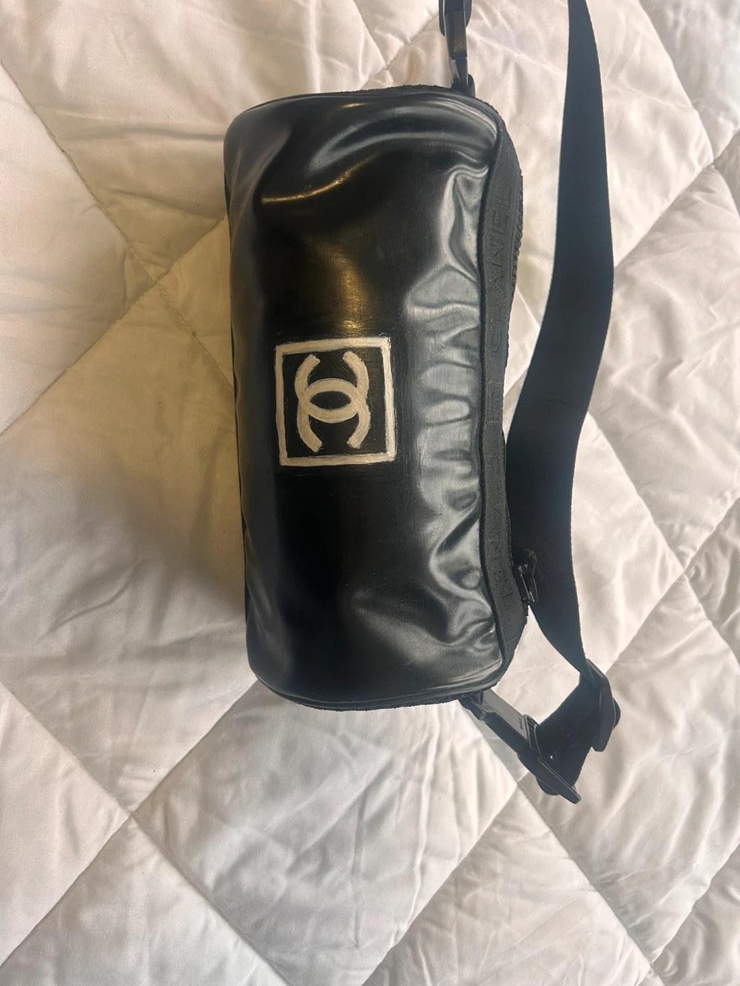 CHANEL Black Cylinder Bag - photo 2