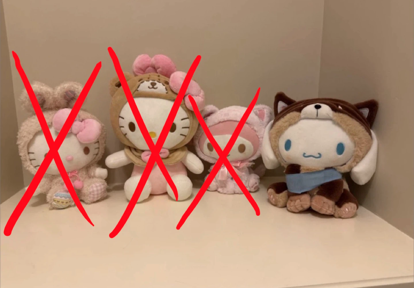 Sanrio Plushies (Read Description for prices)