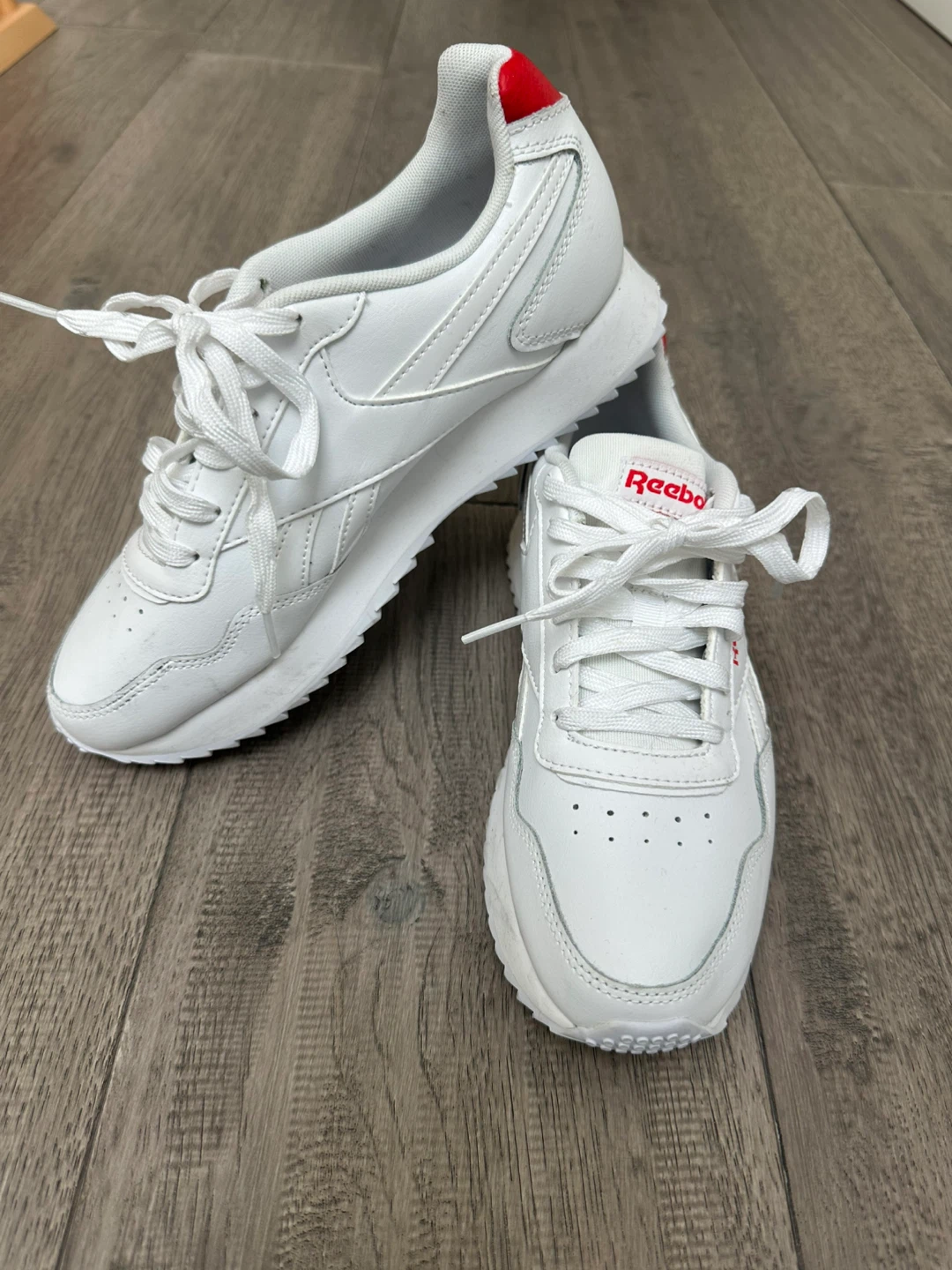 *NEW* White Reebok Royal Foam Lite Shoes - Women's Size 7.5 - photo 4
