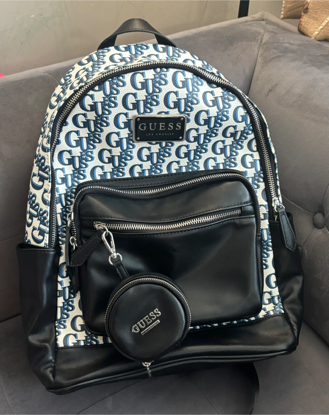 GUESS backpack with coin purse