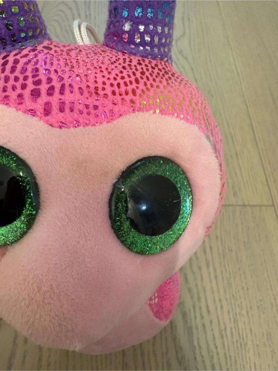 Pink Sparkly Snail Plush Toy - photo 3