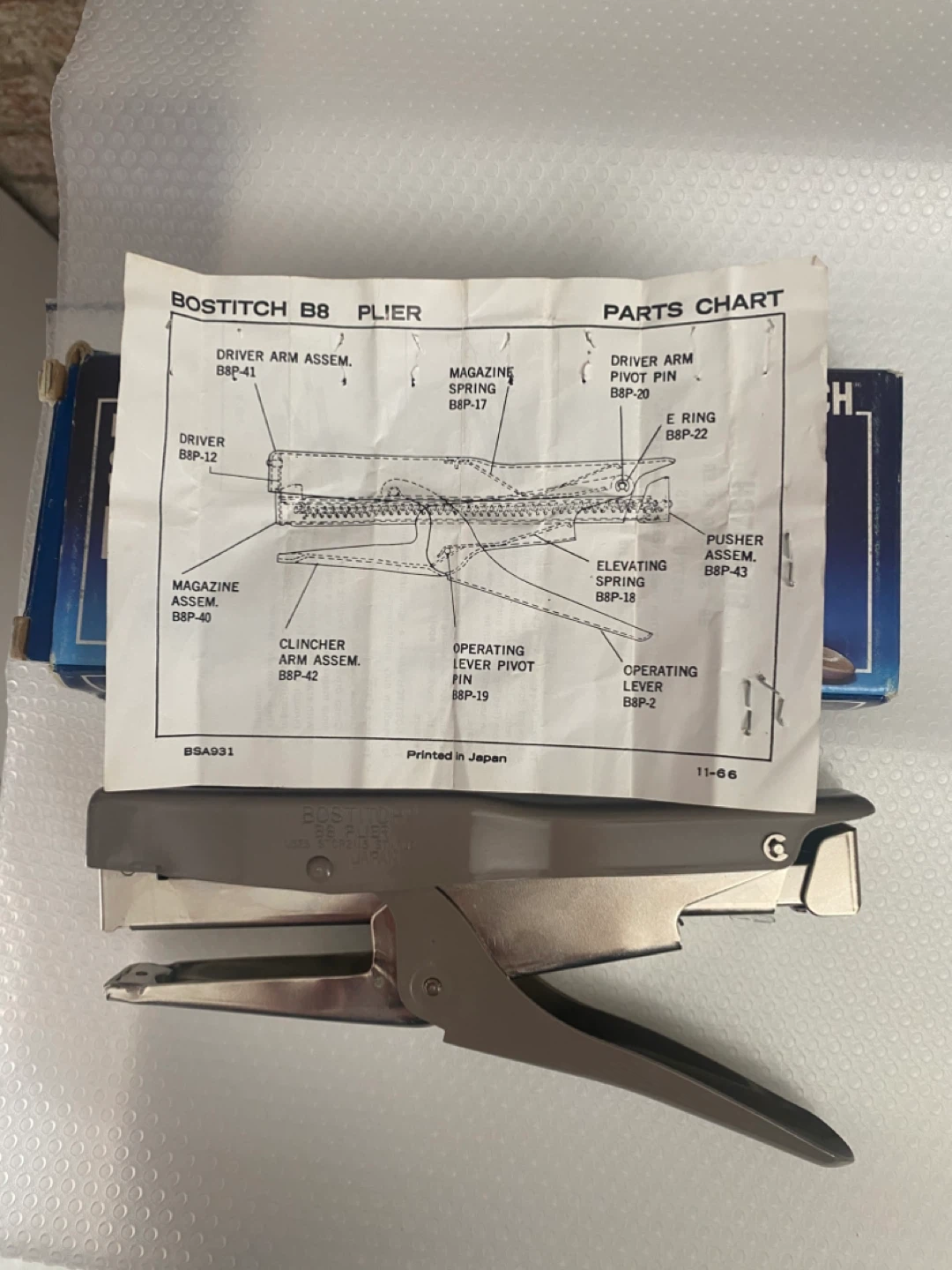 Bostitch B8 Premium Stapling Plier - photo 3