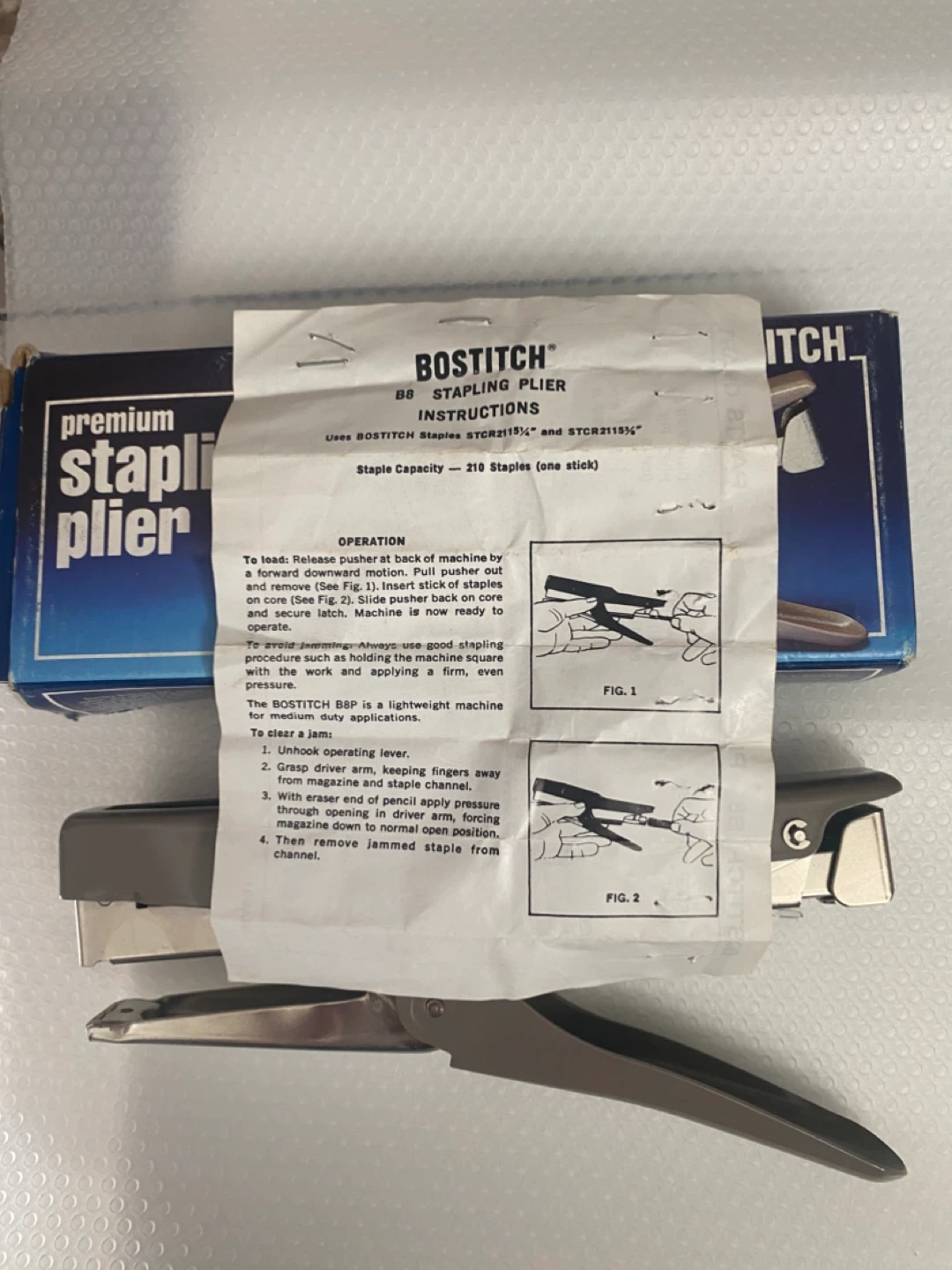 Bostitch B8 Premium Stapling Plier - photo 4