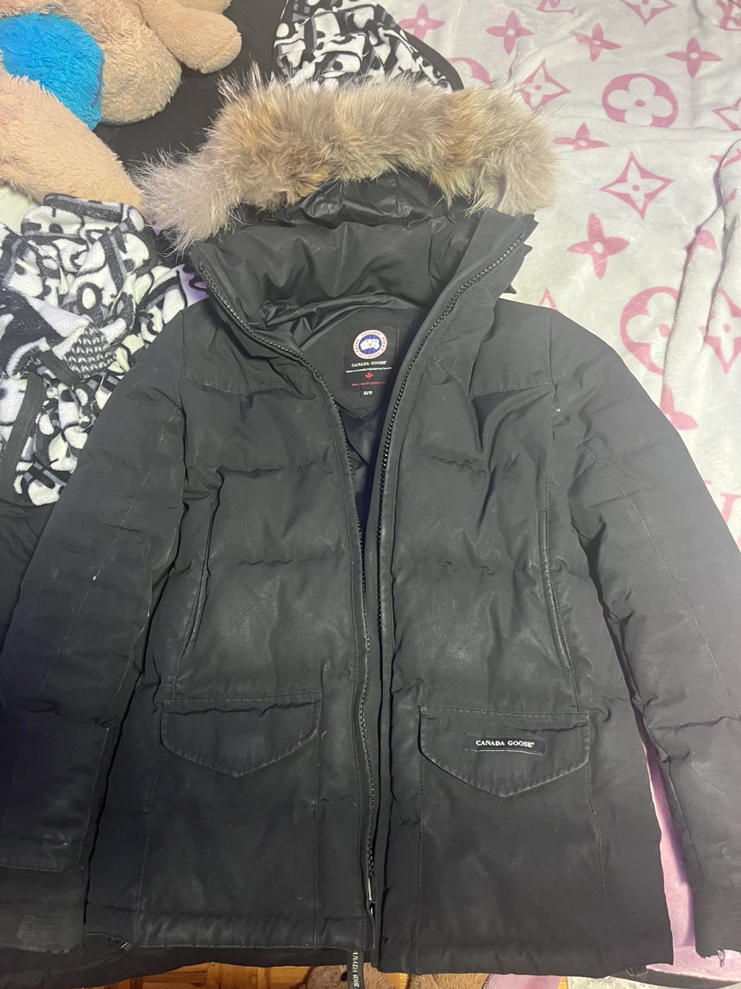 Canada Goose Black Parka Jacket XS/TP