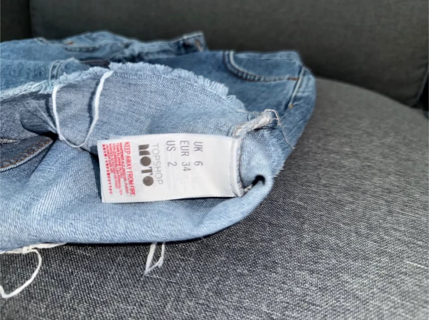 Topshop Moto Denim Skirt - photo 3