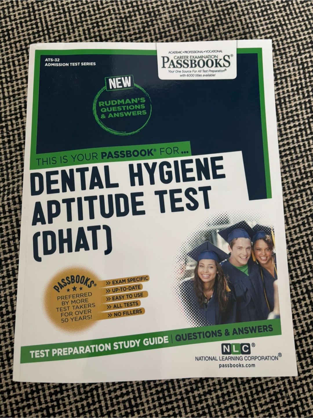 Passbooks Dental Hygiene Aptitude Test (DHAT) Study Guide