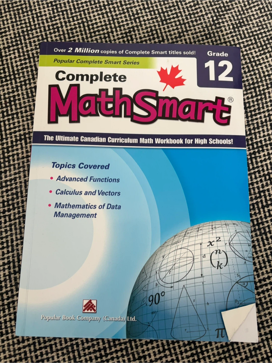 Complete Math Smart Grade 12 Workbook