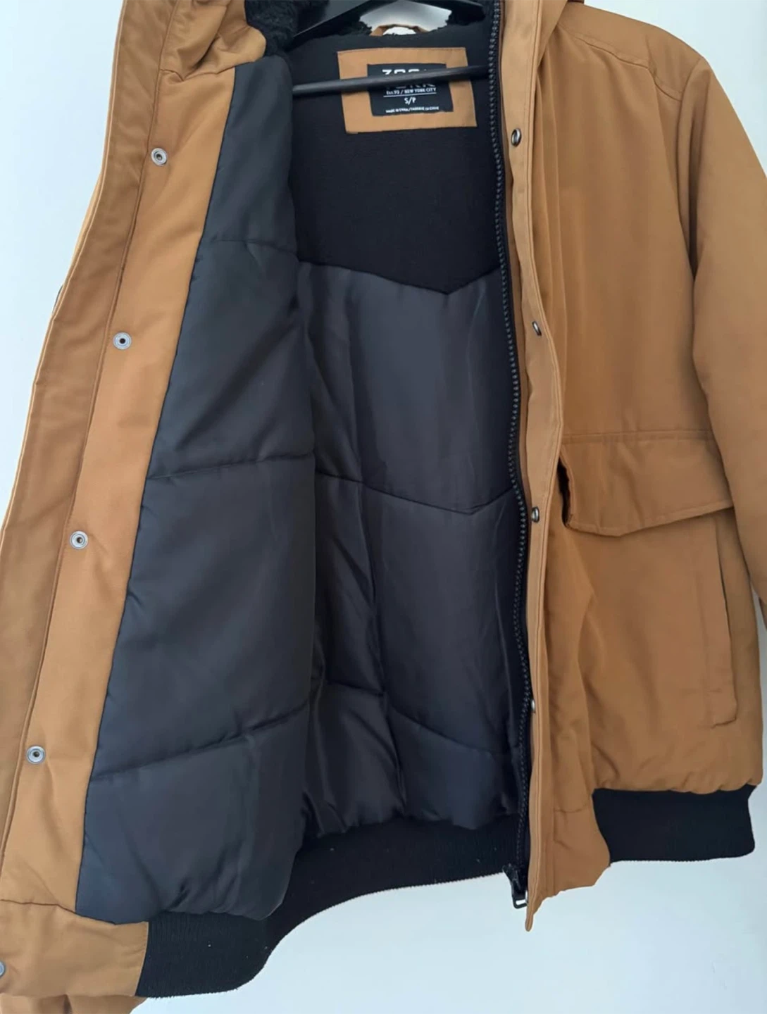 Zoo York Men's Brown Winter Jacket Size S - photo 2