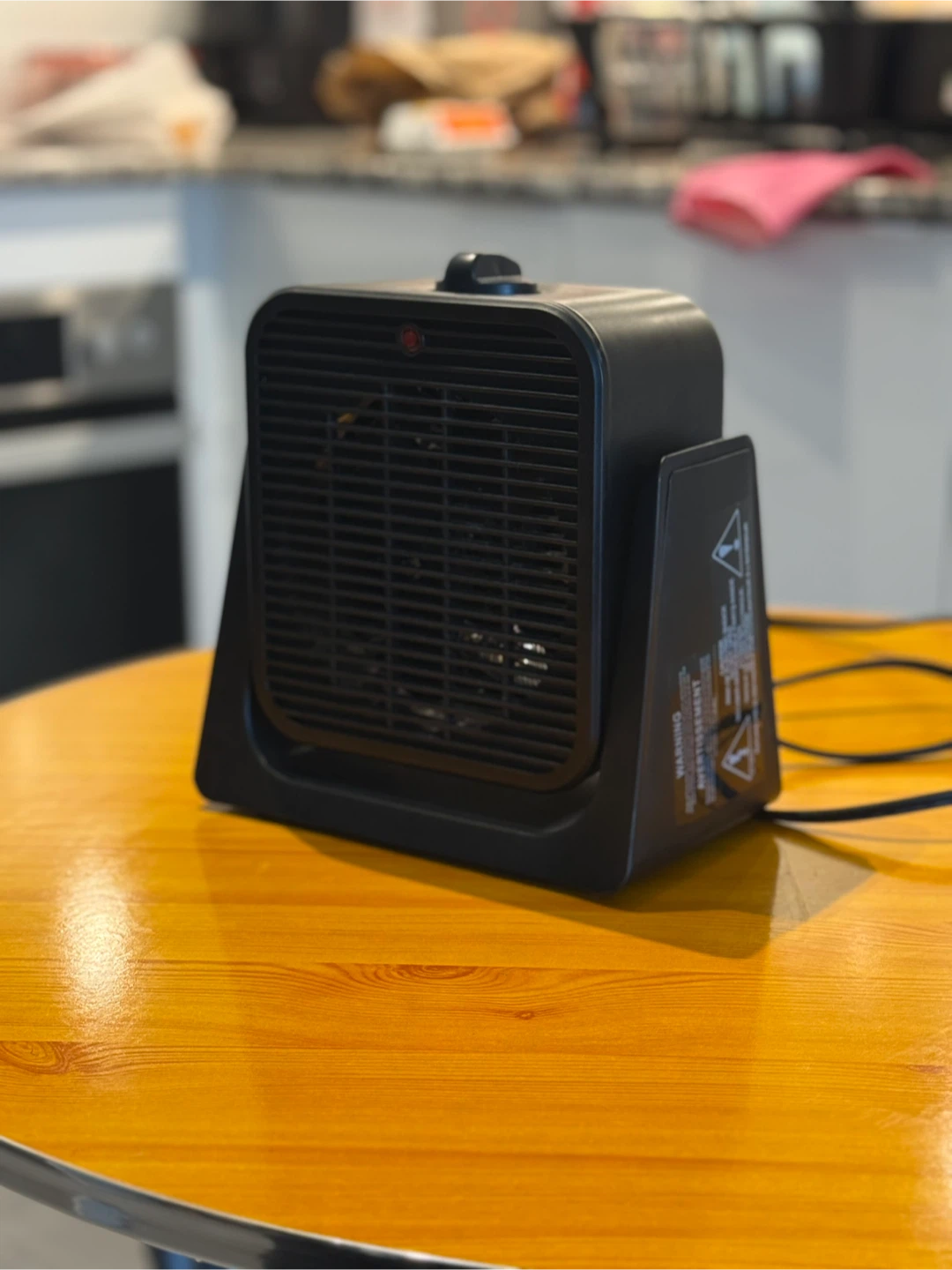 Black Portable Electric Heater