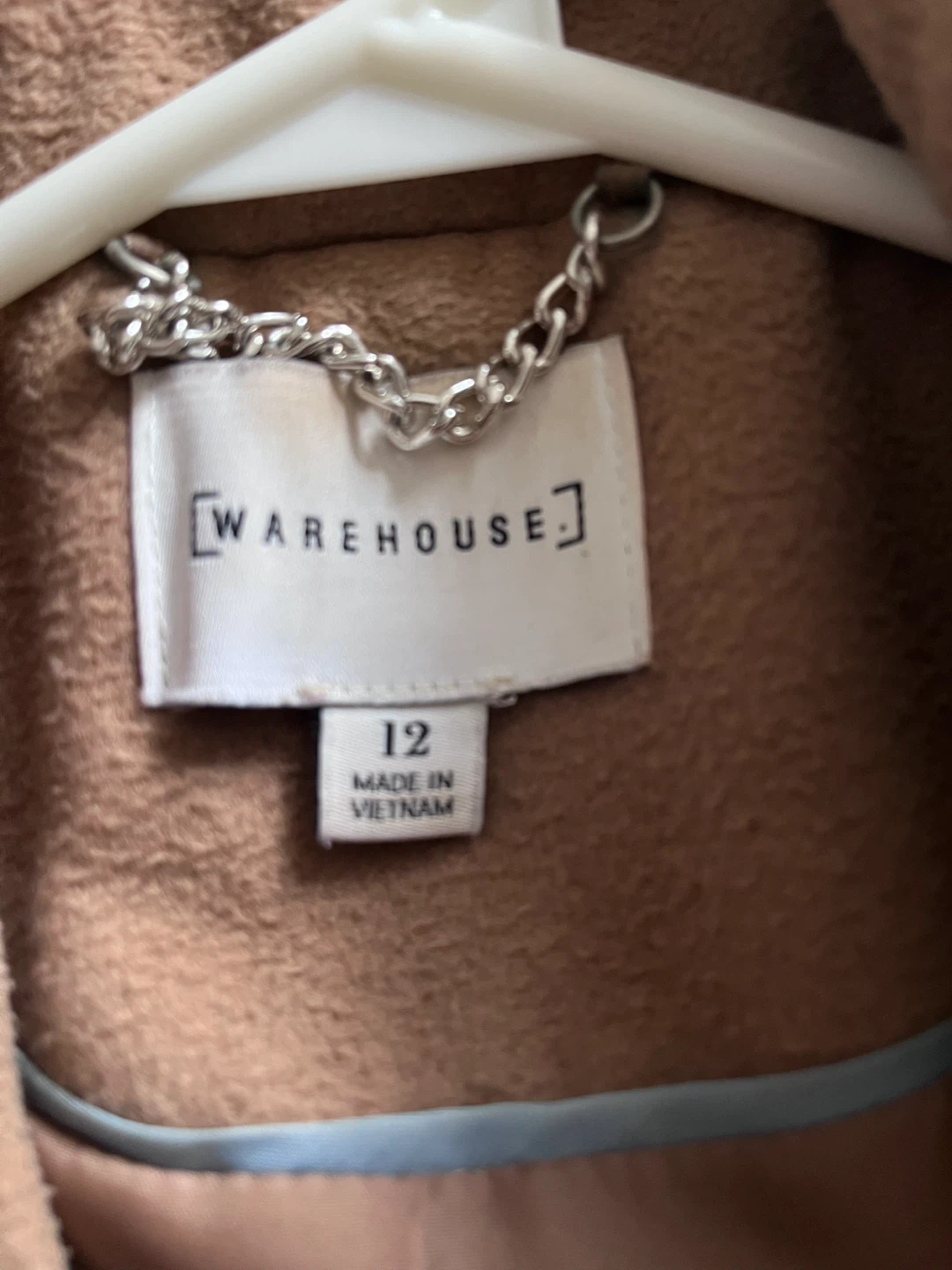 Warehouse Camel Coat Size 12 - photo 3