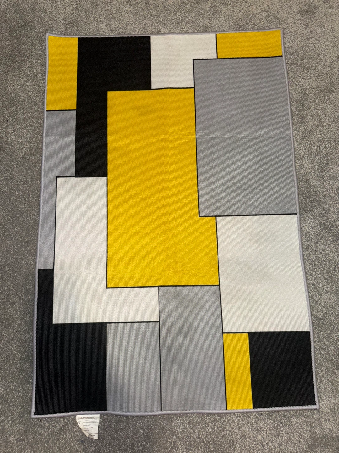 Geometric Accent Rug and Corgi Glitter Design mat. Both $10 - photo 2