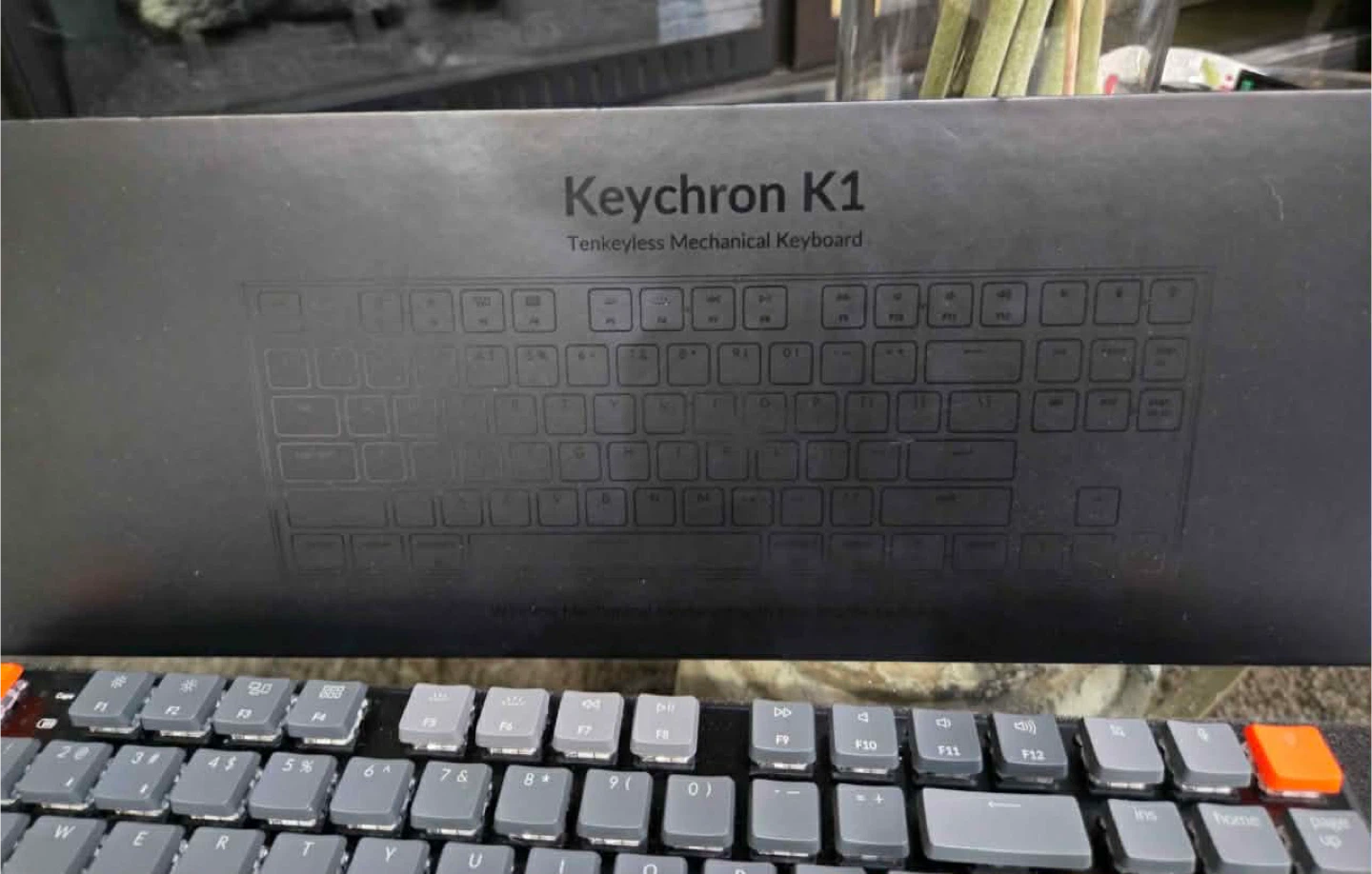 BNIB Sleek Keychron K1 Tenkeyless Mechanical Keyboard - photo 3
