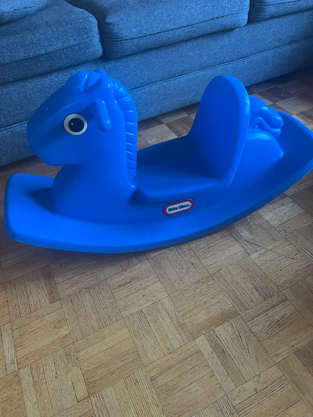 Little Tikes Blue Rocking Horse