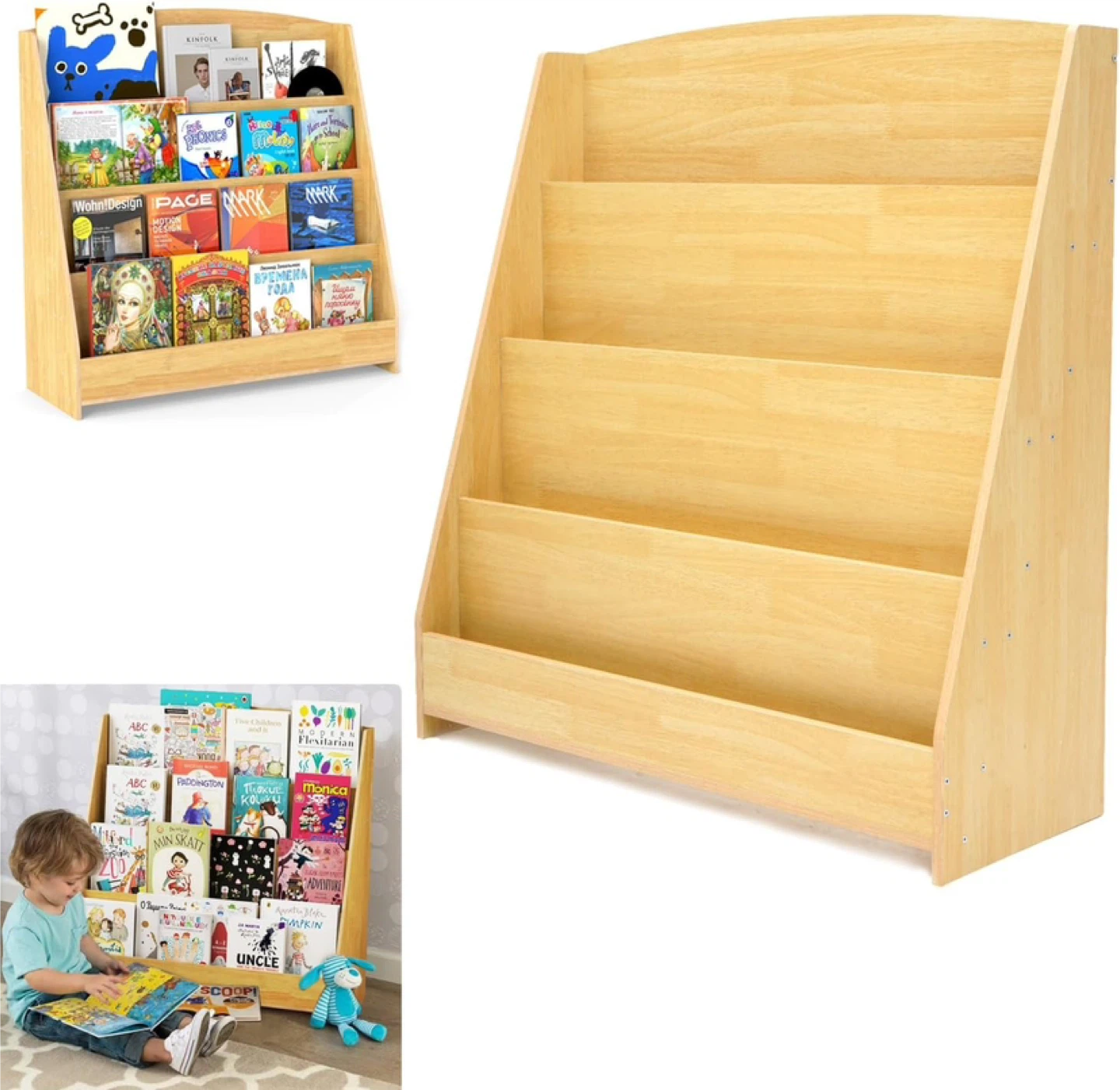 Gently used Brand new kids book shelf for sale