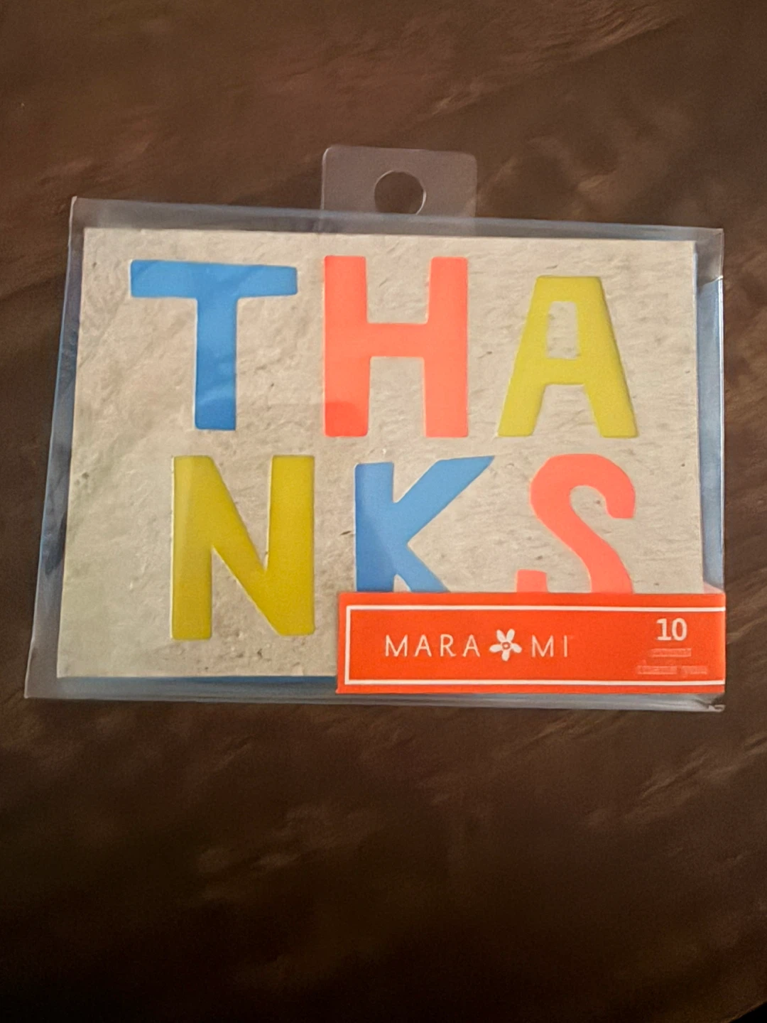 Mara Mi "Thanks" Greeting Cards (10 Count)