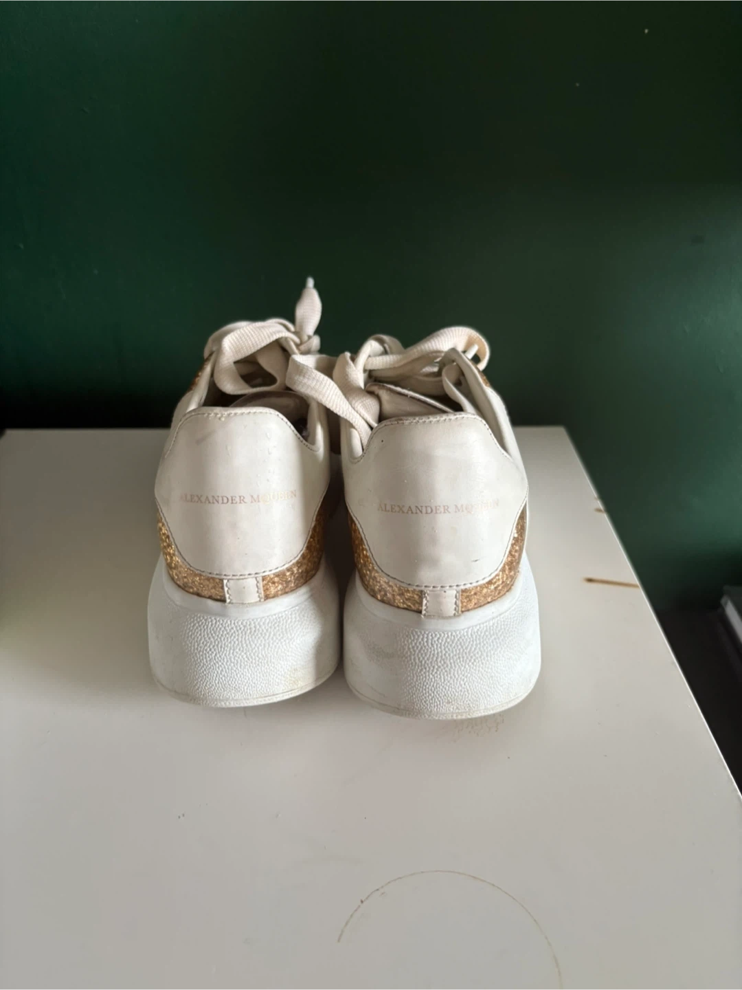 Alexander McQueen Glitter Sneakers - photo 2