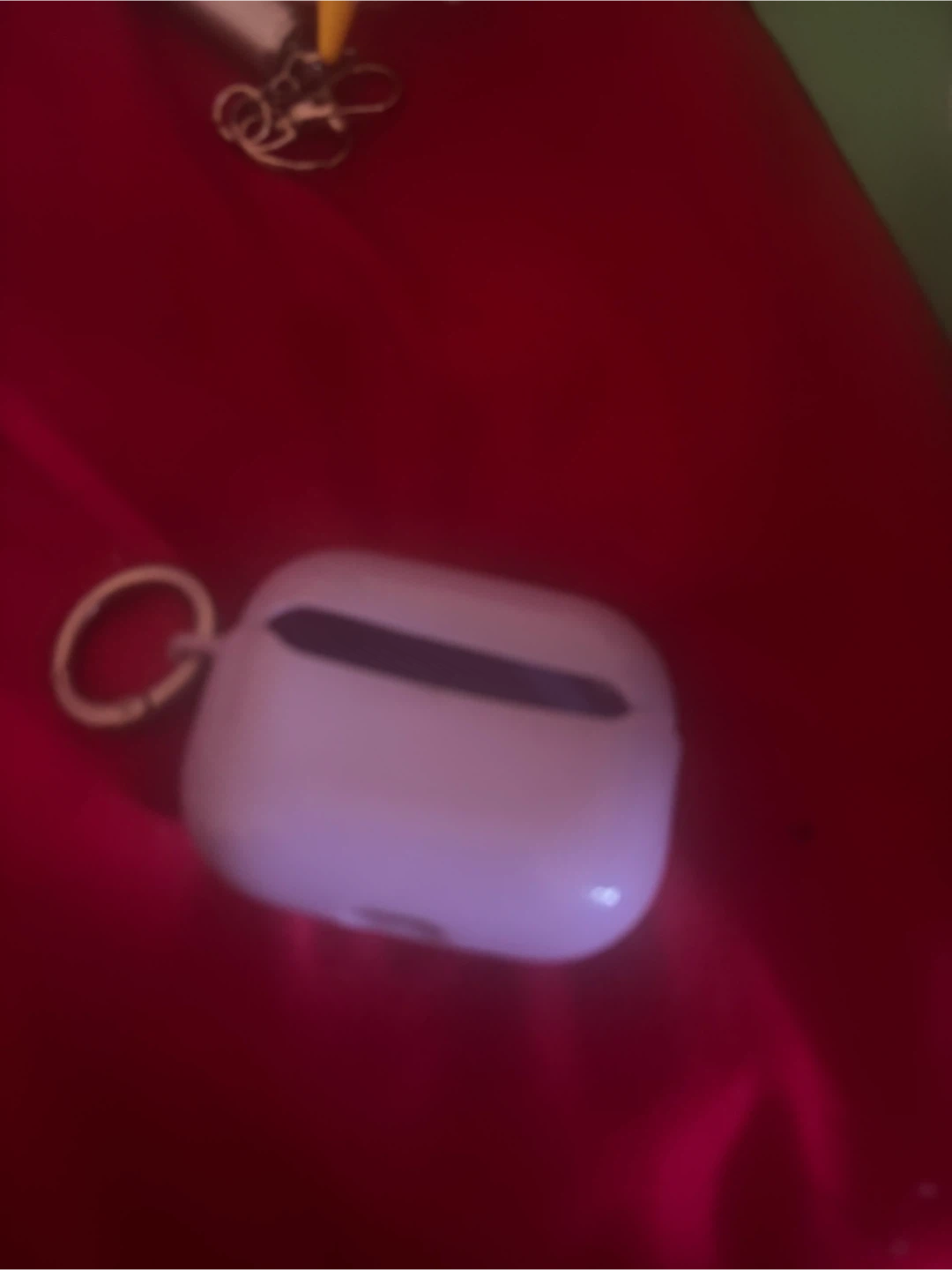 Purple Heart AirPods Pro Case with Keychain - photo 2