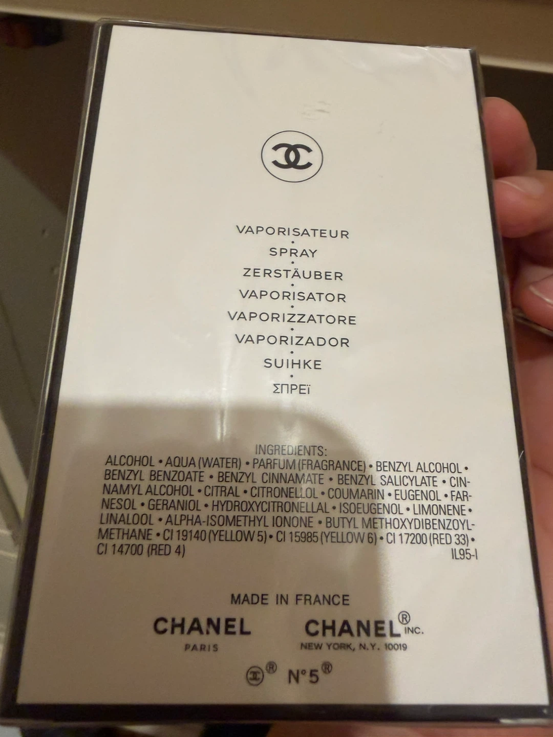 Chanel N 5 Eau de Parfum Vaporisateur Spray 3.4 FL.OZ. - photo 3