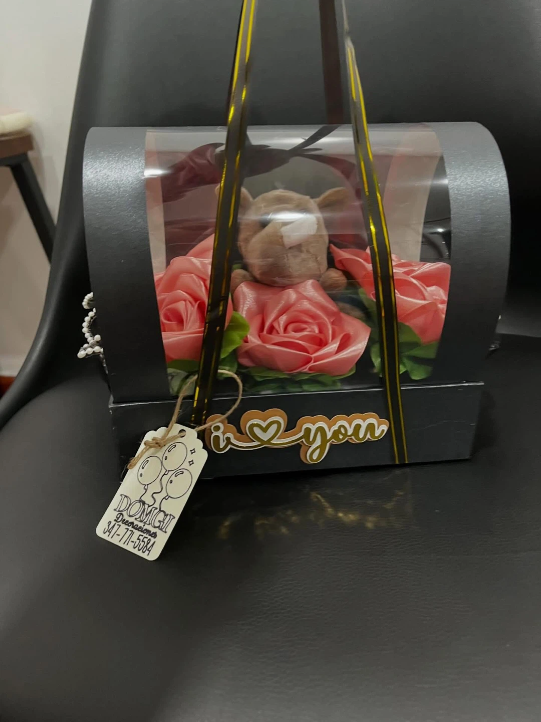 Floral and Chocolate Gift Basket - photo 2