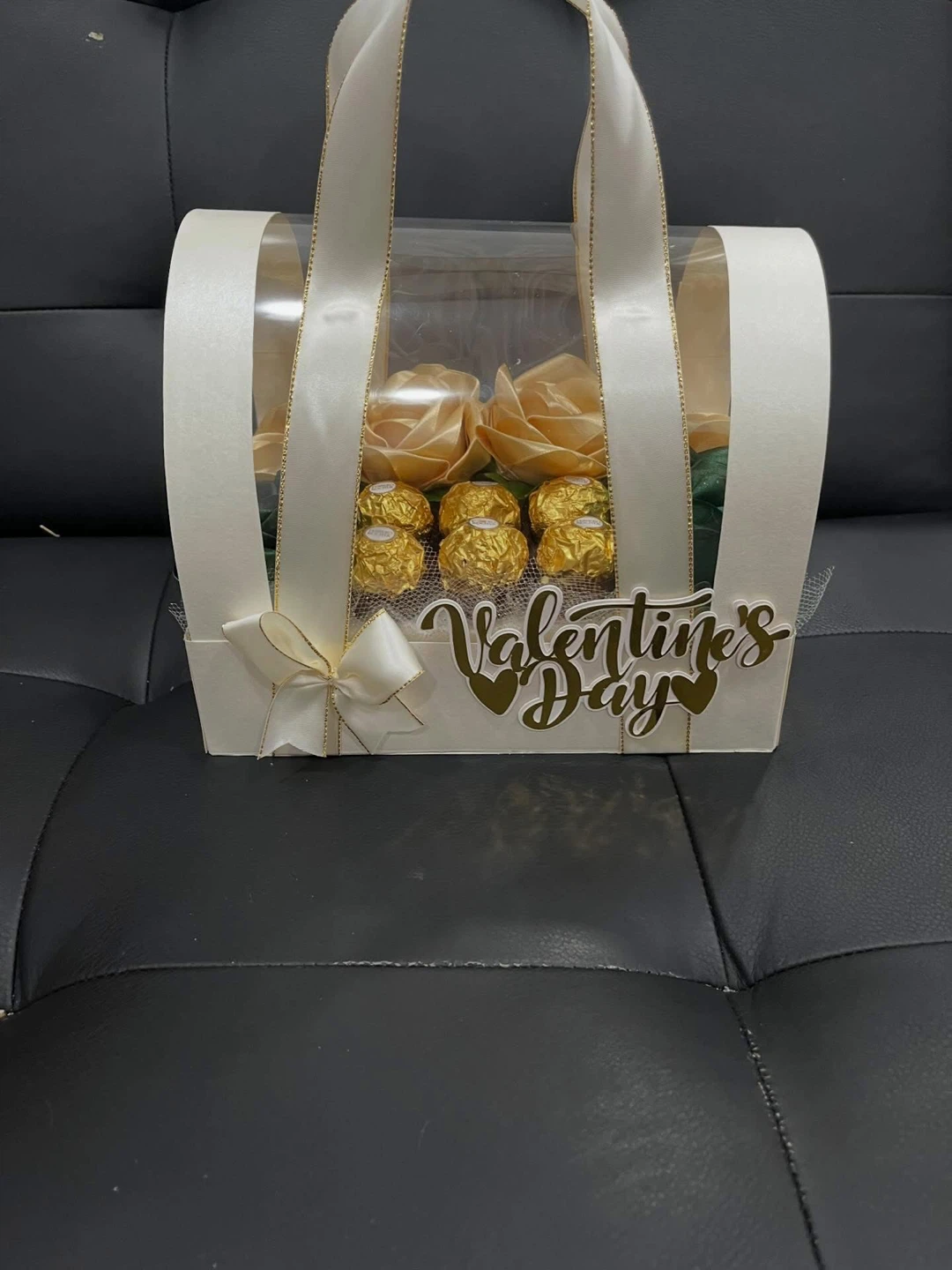Floral and Chocolate Gift Basket