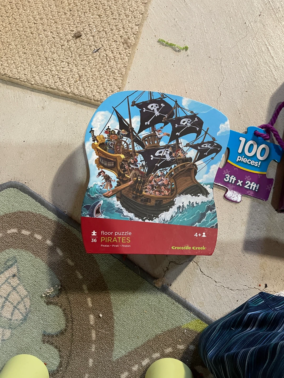 Kids floor puzzles (qty 3)