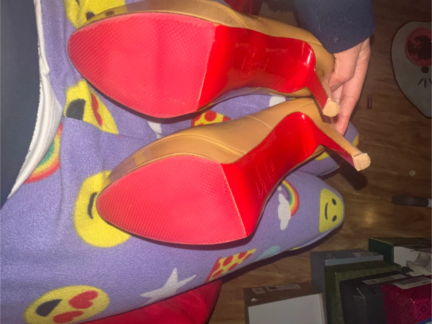 Christian Louboutin "So Kate" Pumps - Patent Nude Heel Size 38 - photo 3