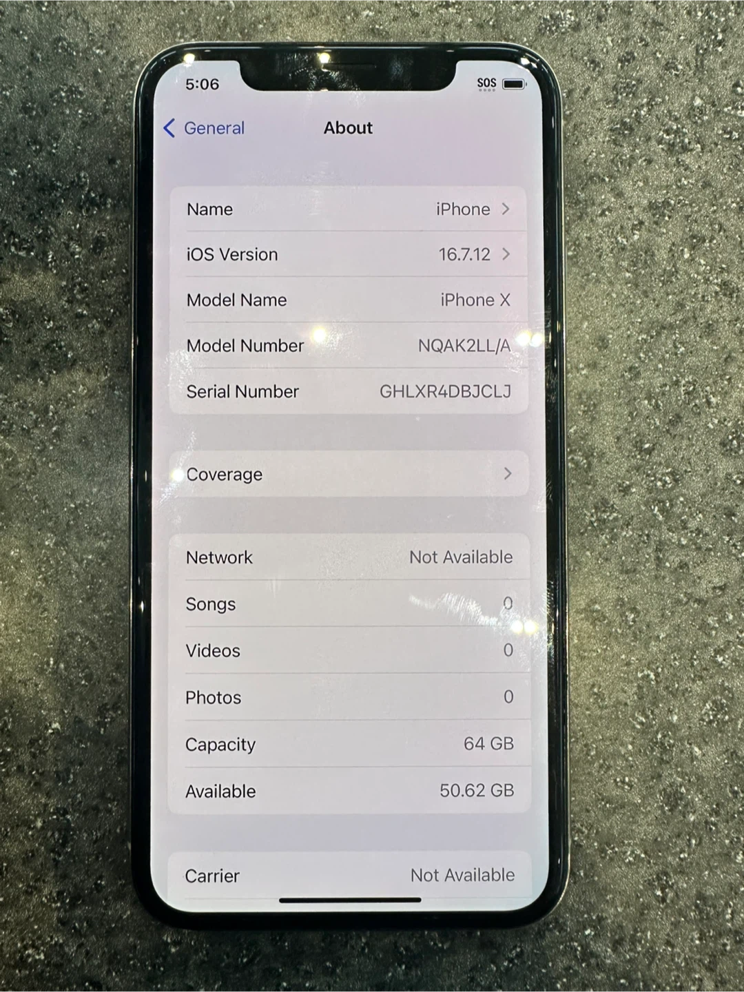 Apple iPhone X 64gb White Unlocked Dual Sim 90% Battery Level - photo 5