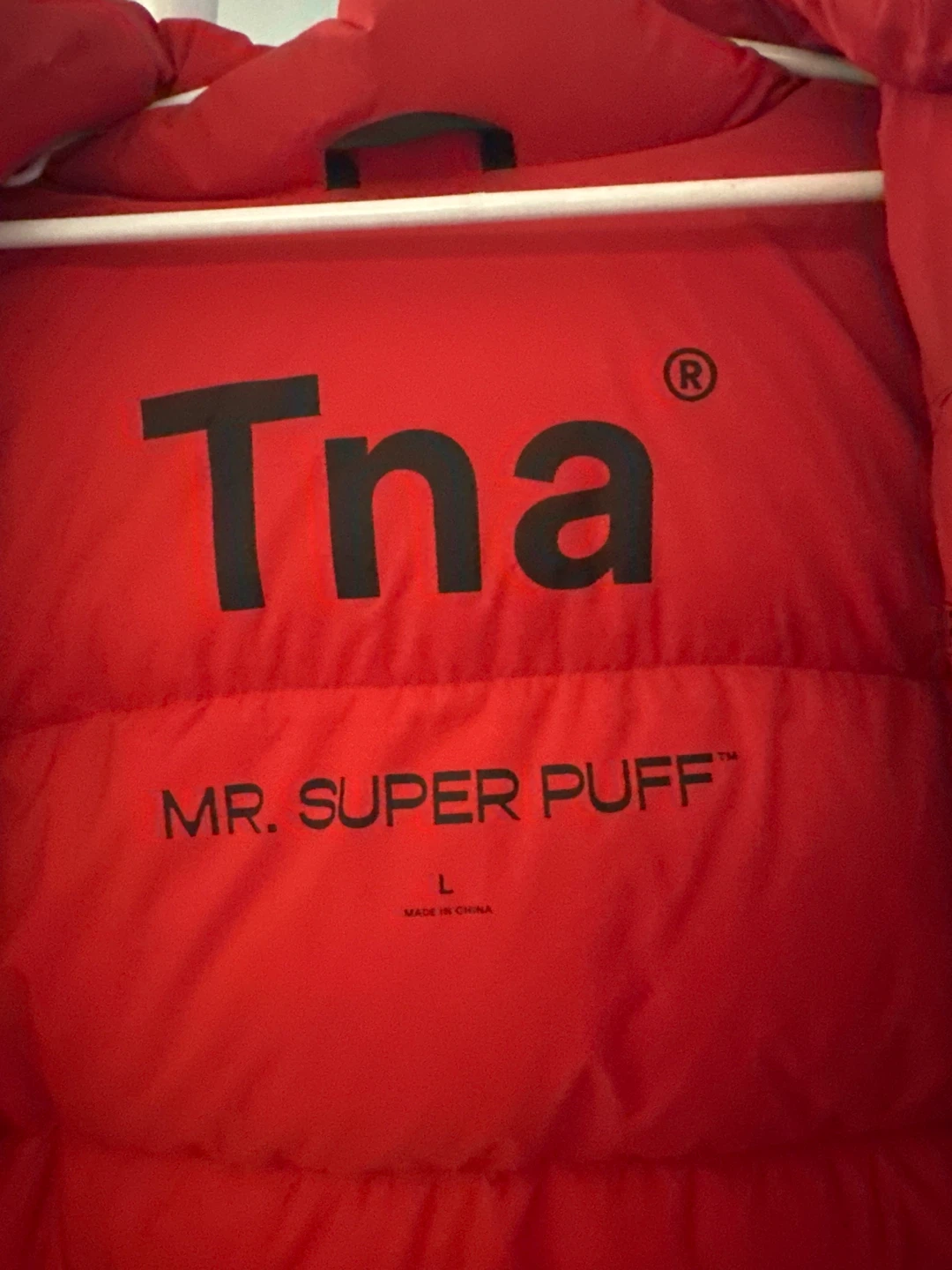 Tna Mr. Super Puff Winter Jacket - Red - Size L - photo 4