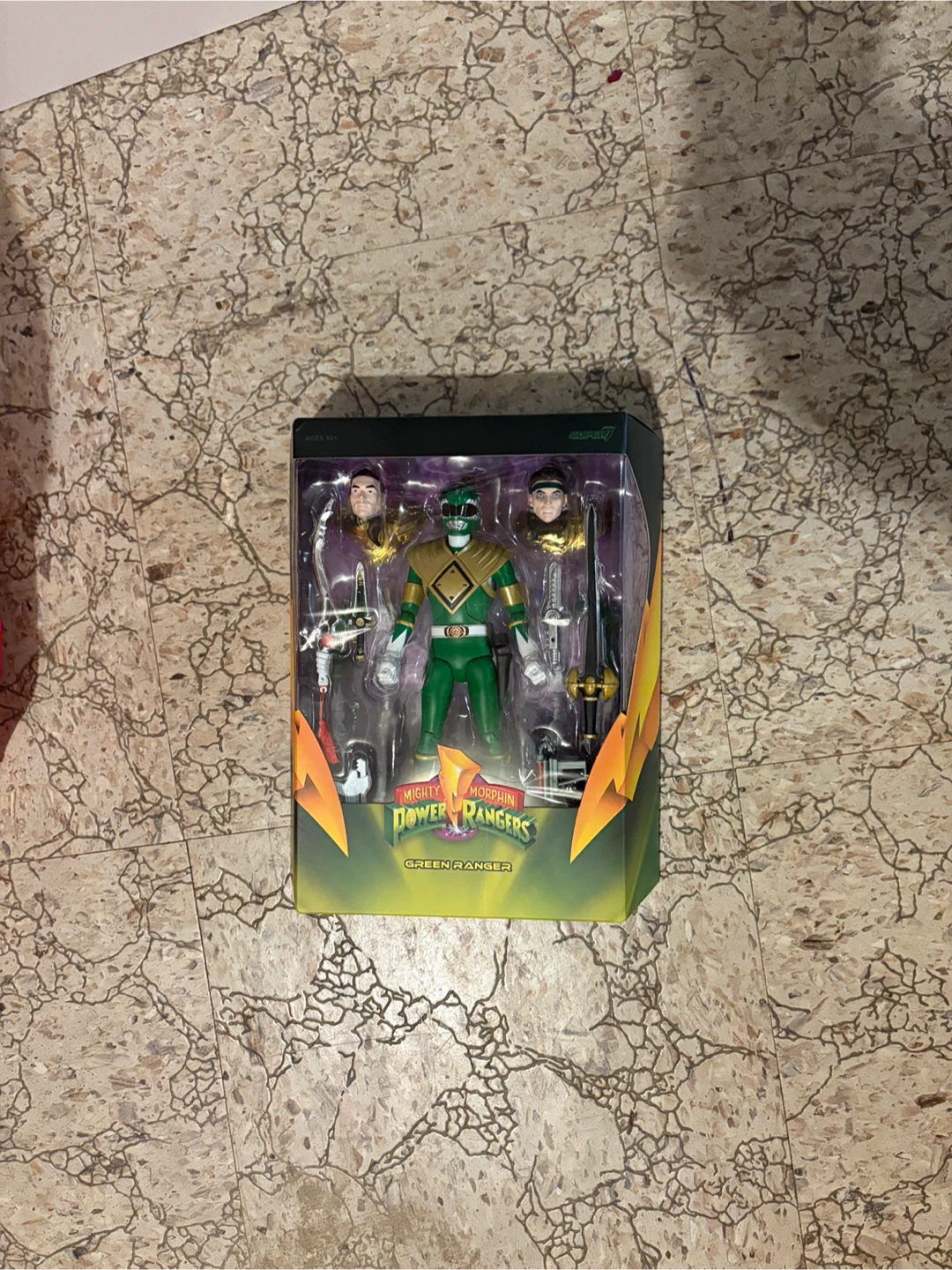 Power rangers super 7 green ranger